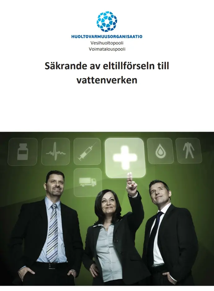 Säkrande av eltillförseln till vattenverke