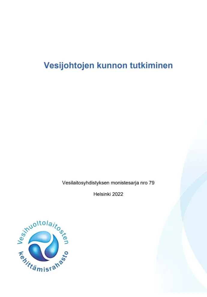 Vesijohtojen kunnon tutkiminen