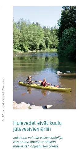 Hulevesiesite kiinteistöille