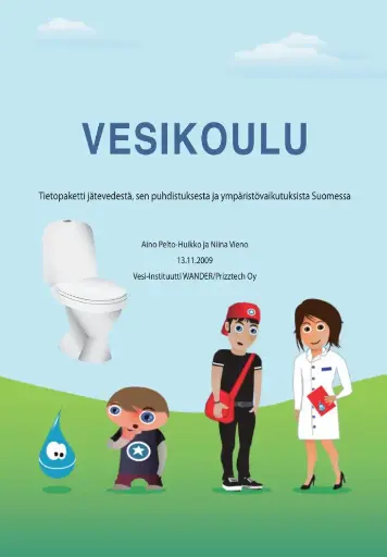 Vesikoulu tietopaketti jätevedestä (opettajille)