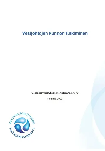 Vesijohtojen kunnon tutkiminen